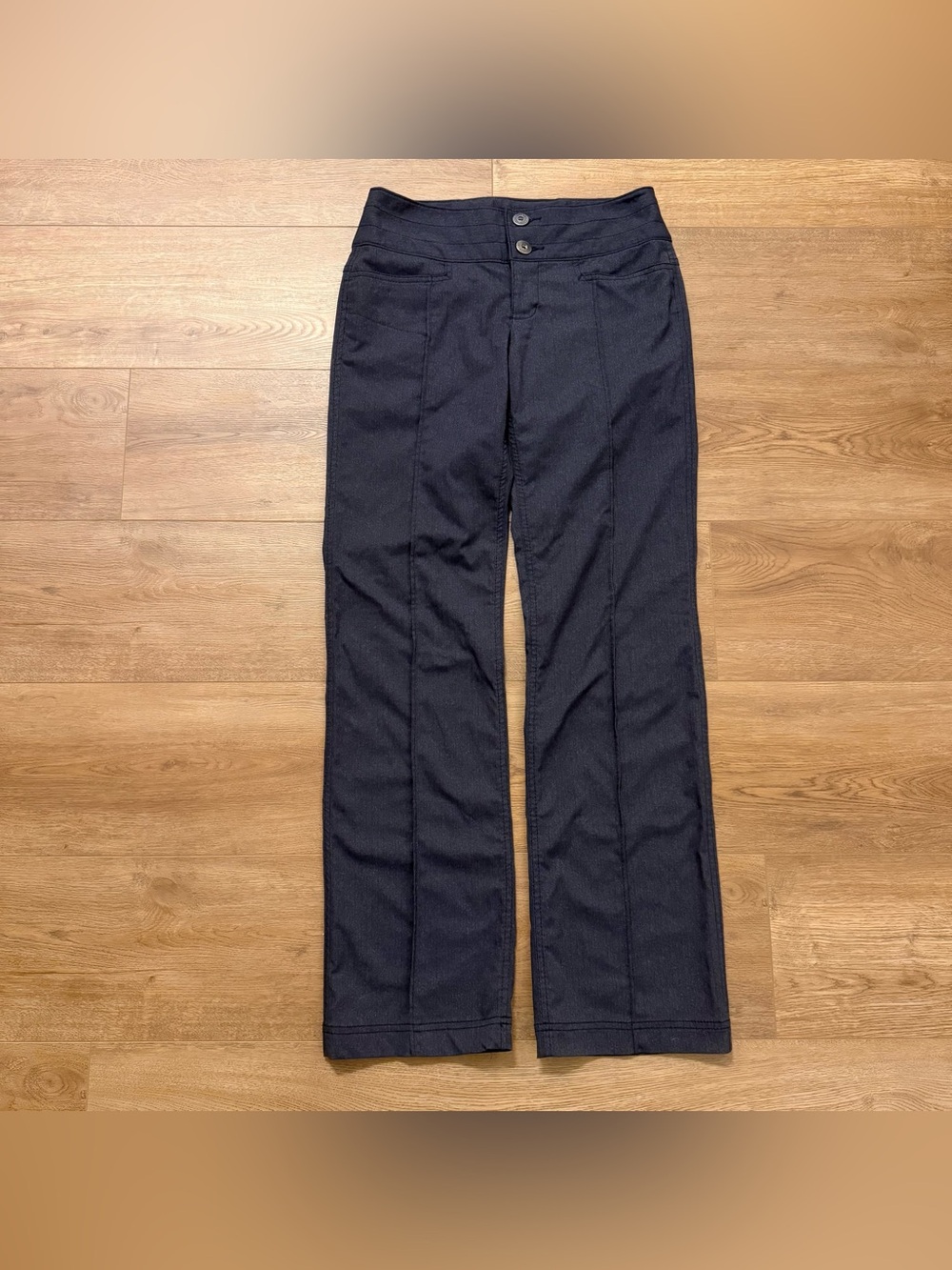 NWOT Athleta Metro Classic Yoga/Commuter Gray Pants, Size 2